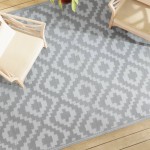 vidaXL Covor de exterior, ARAKIL gri, 190x290 cm, PP vidaXL Covor de exterior, ARAKIL gri, 190x290 cm, PP