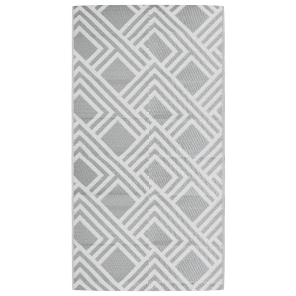 vidaXL Covor de exterior, ARAKIL gri, 80x150 cm, PP