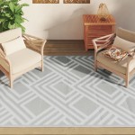 vidaXL Covor de exterior, ARAKIL gri, 160x230 cm, PP vidaXL Covor de exterior, ARAKIL gri, 160x230 cm, PP
