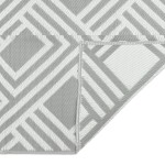 vidaXL Covor de exterior, ARAKIL gri, 160x230 cm, PP vidaXL Covor de exterior, ARAKIL gri, 160x230 cm, PP