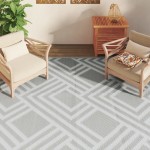 vidaXL Covor de exterior, ARAKIL gri, 190x290 cm, PP vidaXL Covor de exterior, ARAKIL gri, 190x290 cm, PP