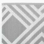 vidaXL Covor de exterior, ARAKIL gri, 80x250 cm, PP vidaXL Covor de exterior, ARAKIL gri, 80x250 cm, PP