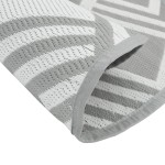 vidaXL Covor de exterior, ARAKIL gri, Ø120 cm, PP vidaXL Covor de exterior, ARAKIL gri, Ø120 cm, PP