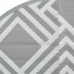 vidaXL Covor de exterior, ARAKIL gri, Ø120 cm, PP vidaXL Covor de exterior, ARAKIL gri, Ø120 cm, PP