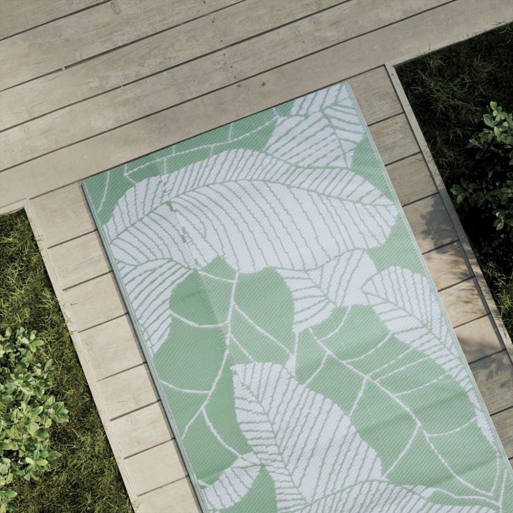 vidaXL Covor de exterior, ARAKIL verde, 80x250 cm, PP