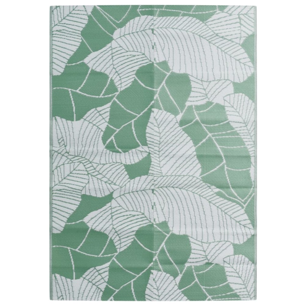 vidaXL Covor de exterior, ARAKIL verde, 140x200 cm, PP