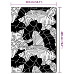 vidaXL Covor de exterior, ARAKIL verde, 140x200 cm, PP vidaXL Covor de exterior, ARAKIL verde, 140x200 cm, PP
