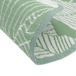 vidaXL Covor de exterior, ARAKIL verde, Ø120 cm, PP