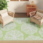vidaXL Covor de exterior, ARAKIL Verde, 160x230 cm, PP vidaXL Covor de exterior, ARAKIL Verde, 160x230 cm, PP