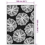 vidaXL Covor de exterior, ARAKIL Verde, 160x230 cm, PP vidaXL Covor de exterior, ARAKIL Verde, 160x230 cm, PP