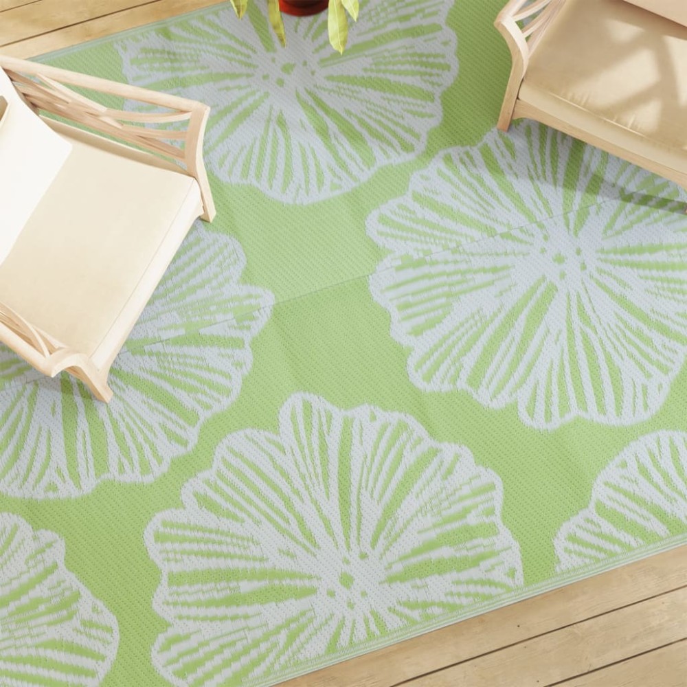 vidaXL Covor de exterior, ARAKIL Verde, 190x290 cm, PP