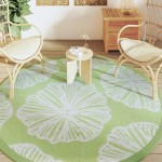 vidaXL Covor de exterior, ARAKIL verde, Ø200 cm, PP vidaXL Covor de exterior, ARAKIL verde, Ø200 cm, PP
