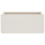 vidaXL Jardinieră de grădină, alb, 80x36x35 cm, PP vidaXL Jardinieră de grădină, alb, 80x36x35 cm, PP