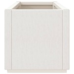 vidaXL Jardinieră de grădină, alb, 80x36x35 cm, PP vidaXL Jardinieră de grădină, alb, 80x36x35 cm, PP