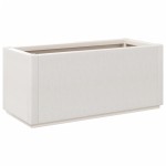 vidaXL Jardinieră de grădină, alb, 80x36x35 cm, PP vidaXL Jardinieră de grădină, alb, 80x36x35 cm, PP
