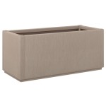 vidaXL Jardinieră de grădină, maro deschis, 80x36x35 cm, PP vidaXL Jardinieră de grădină, maro deschis, 80x36x35 cm, PP