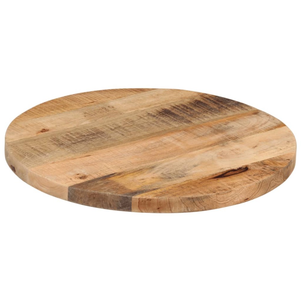 vidaXL Blat de masă rotund, Ø 40x1,5 cm, lemn masiv de mango brut