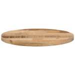 vidaXL Blat de masă rotund, Ø 40x3,8 cm, lemn masiv de mango brut vidaXL Blat de masă rotund, Ø 40x3,8 cm, lemn masiv de mango brut