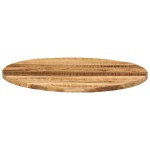 vidaXL Blat de masă rotund, Ø 70x1,5 cm, lemn masiv de mango brut vidaXL Blat de masă rotund, Ø 70x1,5 cm, lemn masiv de mango brut