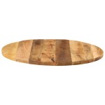 vidaXL Blat de masă rotund, Ø 70x1,5 cm, lemn masiv de mango brut vidaXL Blat de masă rotund, Ø 70x1,5 cm, lemn masiv de mango brut
