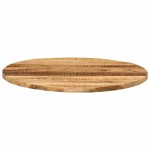 vidaXL Blat de masă rotund, Ø 70x3,8 cm, lemn masiv de mango brut vidaXL Blat de masă rotund, Ø 70x3,8 cm, lemn masiv de mango brut