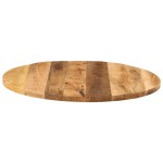vidaXL Blat de masă rotund, Ø 70x3,8 cm, lemn masiv de mango brut vidaXL Blat de masă rotund, Ø 70x3,8 cm, lemn masiv de mango brut
