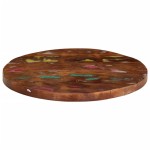 vidaXL Blat de masă rotund, Ø 60x1,5 cm, lemn masiv reciclat