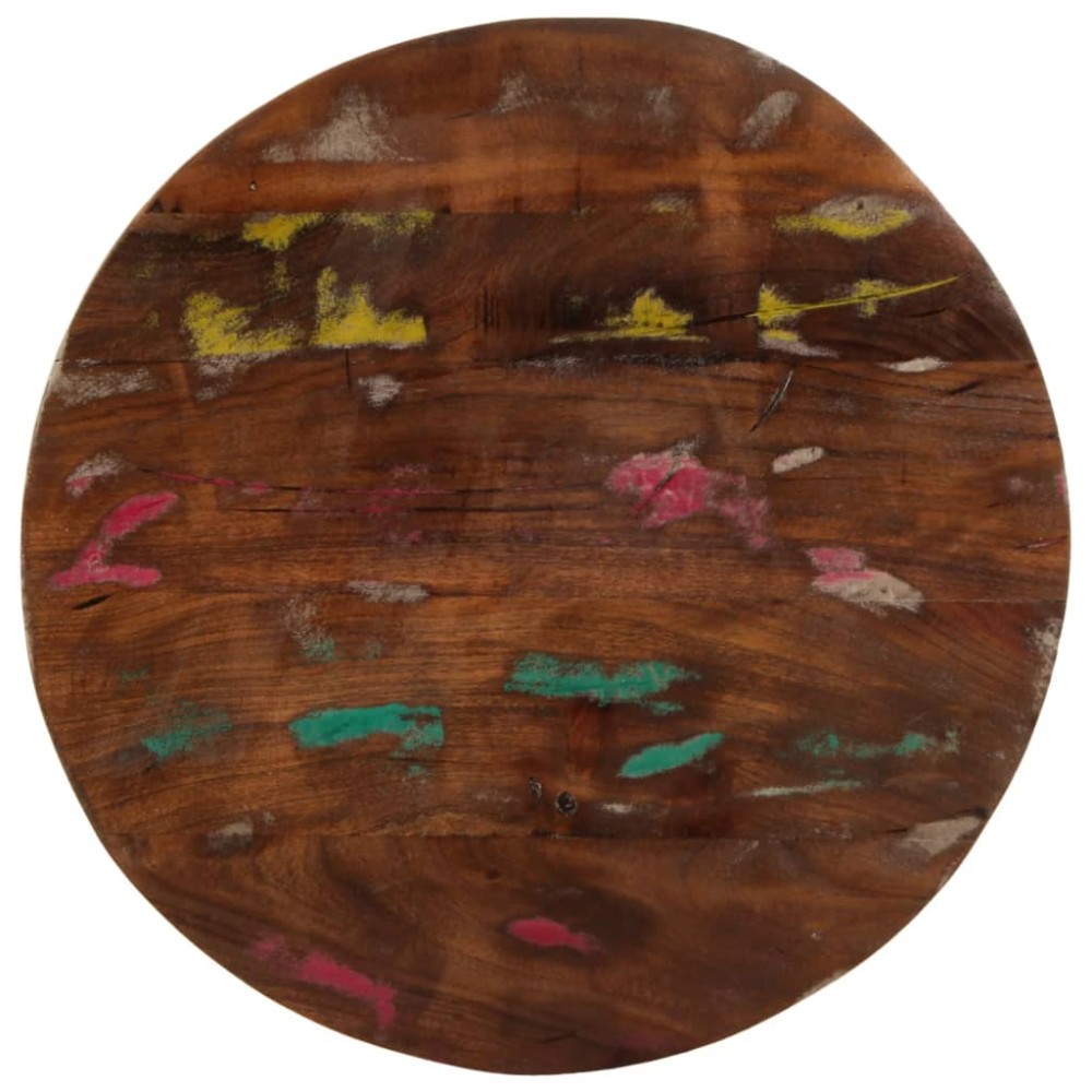 vidaXL Blat de masă rotund, Ø 60x2,5 cm, lemn masiv reciclat
