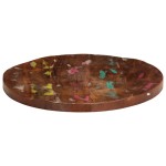vidaXL Blat de masă rotund, Ø 60x2,5 cm, lemn masiv reciclat vidaXL Blat de masă rotund, Ø 60x2,5 cm, lemn masiv reciclat