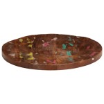vidaXL Blat de masă rotund, Ø 60x3,8 cm, lemn masiv reciclat vidaXL Blat de masă rotund, Ø 60x3,8 cm, lemn masiv reciclat