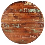 vidaXL Blat de masă rotund, Ø 80x1,5 cm, lemn masiv reciclat vidaXL Blat de masă rotund, Ø 80x1,5 cm, lemn masiv reciclat