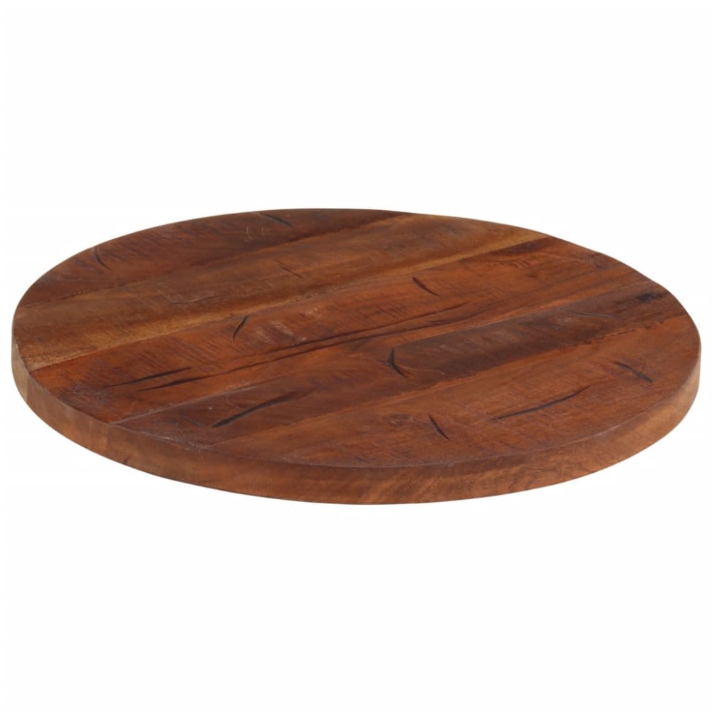 vidaXL Blat de masă rotund, Ø 50x2,5 cm, lemn masiv reciclat