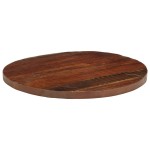 vidaXL Blat de masă rotund, Ø 70x3,8 cm, lemn masiv reciclat