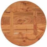 vidaXL Blat de masă rotund, Ø40x3,8 cm, lemn masiv de acacia vidaXL Blat de masă rotund, Ø40x3,8 cm, lemn masiv de acacia