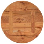 vidaXL Blat de masă rotund, Ø50x3,8 cm, lemn masiv de acacia vidaXL Blat de masă rotund, Ø50x3,8 cm, lemn masiv de acacia