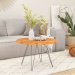 vidaXL Blat de masă rotund, Ø60x2,5 cm, lemn masiv de acacia vidaXL Blat de masă rotund, Ø60x2,5 cm, lemn masiv de acacia