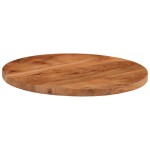 vidaXL Blat de masă rotund, Ø60x3,8 cm, lemn masiv de acacia vidaXL Blat de masă rotund, Ø60x3,8 cm, lemn masiv de acacia