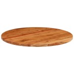 vidaXL Blat de masă rotund, Ø70x3,8 cm, lemn masiv de acacia vidaXL Blat de masă rotund, Ø70x3,8 cm, lemn masiv de acacia
