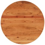 vidaXL Blat de masă rotund, Ø80x2,5 cm, lemn masiv de acacia vidaXL Blat de masă rotund, Ø80x2,5 cm, lemn masiv de acacia