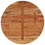 vidaXL Blat de masă rotund, Ø90x2,5 cm, lemn masiv de acacia vidaXL Blat de masă rotund, Ø90x2,5 cm, lemn masiv de acacia