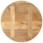 vidaXL Blat de masă rotund, Ø 40x2,5 cm, lemn masiv de mango brut vidaXL Blat de masă rotund, Ø 40x2,5 cm, lemn masiv de mango brut