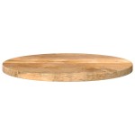 vidaXL Blat de masă rotund, Ø 60x2,5 cm, lemn masiv de mango brut vidaXL Blat de masă rotund, Ø 60x2,5 cm, lemn masiv de mango brut