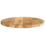 vidaXL Blat de masă rotund, Ø 60x3,8 cm, lemn masiv de mango brut vidaXL Blat de masă rotund, Ø 60x3,8 cm, lemn masiv de mango brut