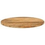 vidaXL Blat de masă rotund, Ø 70x3,8 cm, lemn masiv de mango brut vidaXL Blat de masă rotund, Ø 70x3,8 cm, lemn masiv de mango brut