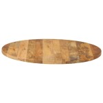 vidaXL Blat de masă rotund, Ø 70x3,8 cm, lemn masiv de mango brut vidaXL Blat de masă rotund, Ø 70x3,8 cm, lemn masiv de mango brut