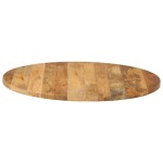 vidaXL Blat de masă rotund, Ø 80x2,5 cm, lemn masiv de mango brut vidaXL Blat de masă rotund, Ø 80x2,5 cm, lemn masiv de mango brut