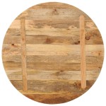vidaXL Blat de masă rotund, Ø 90x2,5 cm, lemn masiv de mango brut vidaXL Blat de masă rotund, Ø 90x2,5 cm, lemn masiv de mango brut