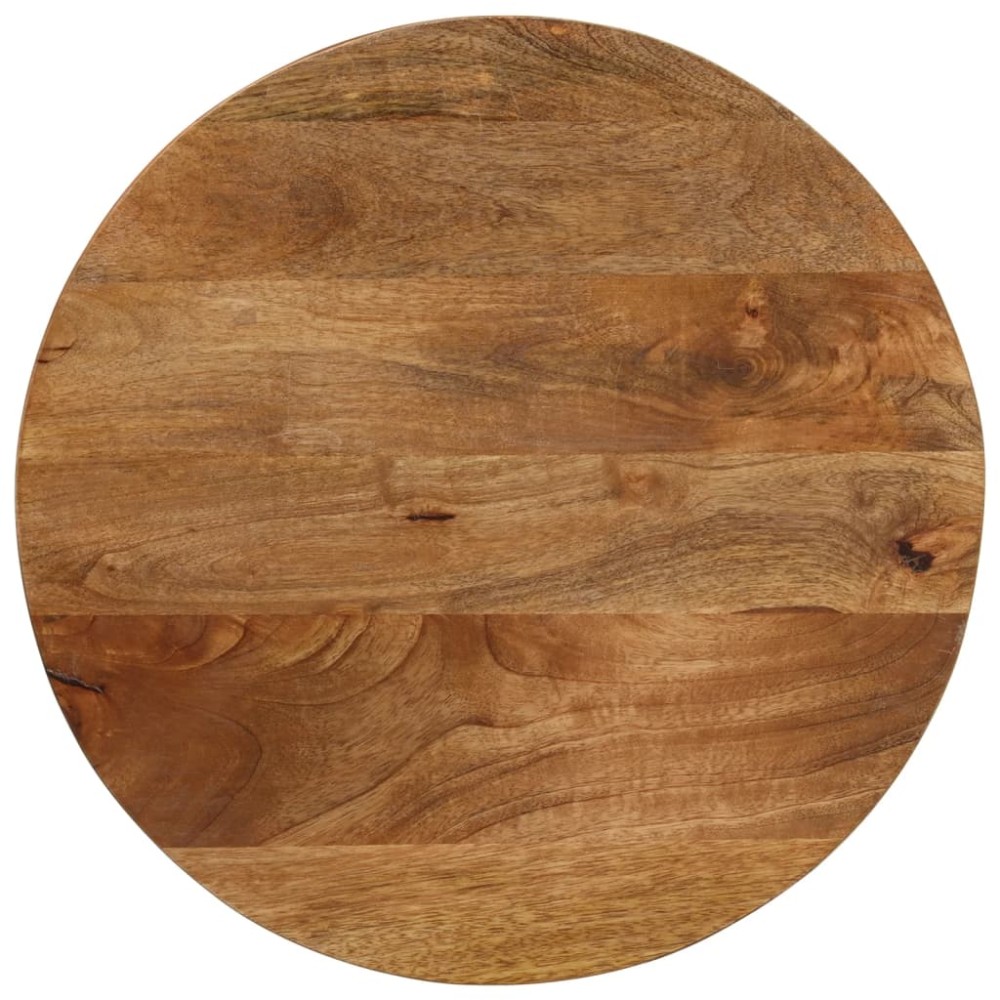 vidaXL Blat de masă rotund, Ø 40x2,5 cm, lemn masiv de mango brut