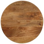 vidaXL Blat de masă rotund, Ø 40x2,5 cm, lemn masiv de mango brut vidaXL Blat de masă rotund, Ø 40x2,5 cm, lemn masiv de mango brut