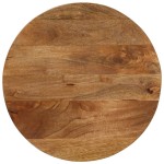 vidaXL Blat de masă rotund, Ø 50x2,5 cm, lemn masiv de mango brut vidaXL Blat de masă rotund, Ø 50x2,5 cm, lemn masiv de mango brut